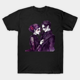 Romantic Goth Couple T-Shirt